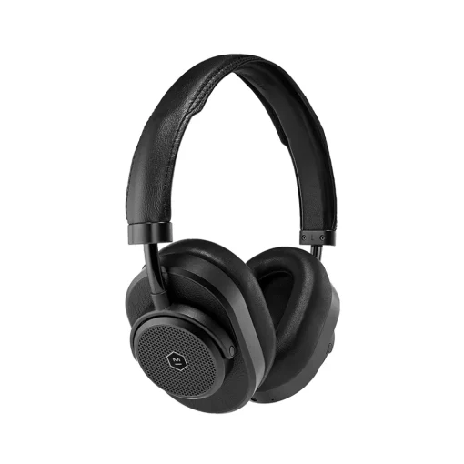 Master & Dynamic Master & Dynamic - MW65 - Black Metal / Black Leather - Active Noise-Cancelling Wireless Headphones - Premium Quality - Avvenice
