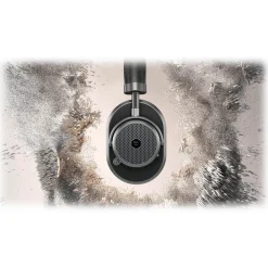 Master & Dynamic Master & Dynamic - MW65 - Black Metal / Black Leather - Active Noise-Cancelling Wireless Headphones - Premium Quality - Avvenice