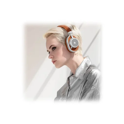 Master & Dynamic Master & Dynamic - MW65 - Black Metal / Black Leather - Active Noise-Cancelling Wireless Headphones - Premium Quality - Avvenice