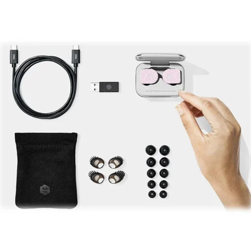 Master & Dynamic Master & Dynamic - MW07 - Cherry Blossom Acetate - High Quality True Wireless Earphones - Avvenice