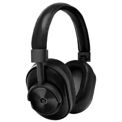 Master & Dynamic Master & Dynamic - MW60 - Halliburton Case - Black Metal / Black Leather - Premium High Quality Wireless Over-Ear Headphones - Avvenice
