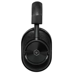 Master & Dynamic Master & Dynamic - MW60 - Halliburton Case - Black Metal / Black Leather - Premium High Quality Wireless Over-Ear Headphones - Avvenice