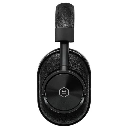 Master & Dynamic Master & Dynamic - MW60 - Halliburton Case - Black Metal / Black Leather - Premium High Quality Wireless Over-Ear Headphones - Avvenice