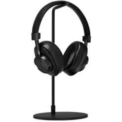 Master & Dynamic Master & Dynamic - MW60 - Halliburton Case - Black Metal / Black Leather - Premium High Quality Wireless Over-Ear Headphones - Avvenice