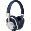 Master & Dynamic Master & Dynamic - MW60 - Silver Metal / Navy Leather - Premium High Quality and Performance Wireless Over-Ear Headphones - Avvenice