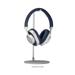 Master & Dynamic Master & Dynamic - MW65 - Silver Metal / Navy Leather - Active Noise-Cancelling Wireless Headphones - Premium Quality - Avvenice^ Audio | Audio