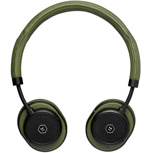 Master & Dynamic Master & Dynamic - MW50 - Silver Metal / Brown Leather - Premium High Quality and Performance Wireless On-Ear Headphones - Avvenice