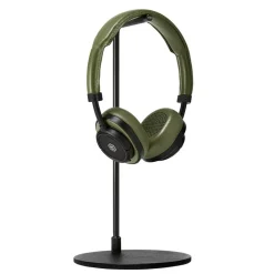 Master & Dynamic Master & Dynamic - MW50 - Silver Metal / Brown Leather - Premium High Quality and Performance Wireless On-Ear Headphones - Avvenice