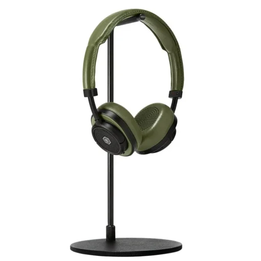 Master & Dynamic Master & Dynamic - MW50 - Silver Metal / Brown Leather - Premium High Quality and Performance Wireless On-Ear Headphones - Avvenice