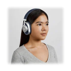 Master & Dynamic Master & Dynamic - MW65 - Silver Metal / Navy Leather - Active Noise-Cancelling Wireless Headphones - Premium Quality - Avvenice^ Audio | Audio