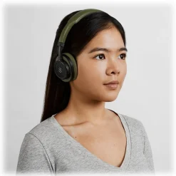 Master & Dynamic Master & Dynamic - MW50 - Silver Metal / Brown Leather - Premium High Quality and Performance Wireless On-Ear Headphones - Avvenice
