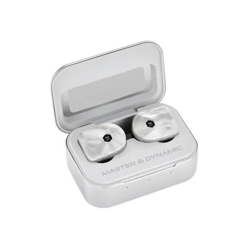 Master & Dynamic Master & Dynamic - MW07 - White Marble Acetate - High Quality True Wireless Earphones - Avvenice