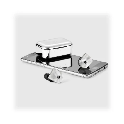Master & Dynamic Master & Dynamic - MW07 - White Marble Acetate - High Quality True Wireless Earphones - Avvenice