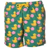 MC2 Saint Barth - Boxer Swimsuit in Duck Pattern - Green - Luxury Exclusive Collection - Avvenice^ Swimwear