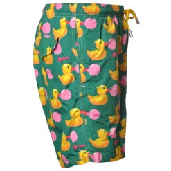 MC2 Saint Barth - Boxer Swimsuit in Duck Pattern - Green - Luxury Exclusive Collection - Avvenice^ Swimwear