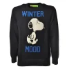 MC2 Saint Barth - Pullover Heron Snoopy - Blue - Luxury Exclusive Collection - Avvenice^ Knitwears