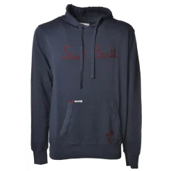 MC2 Saint Barth - Sweatshirt Lincoln Emb Stb Palm - Blue - Luxury Exclusive Collection - Avvenice^ Sweatshirts