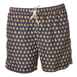MC2 Saint Barth - Swimsuit Lighting Microfantasy Ducks - Blue Pattern - Luxury Exclusive Collection - Avvenice^ Swimwear