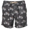 MC2 Saint Barth - Swimsuit in Motorcycle Pattern - Black - Luxury Exclusive Collection - Avvenice^ Swimwear