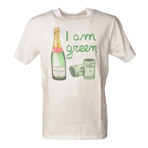 MC2 Saint Barth - T-Shirt Man Money Champ 01N - White - Luxury Exclusive Collection - Avvenice^ T-shirt