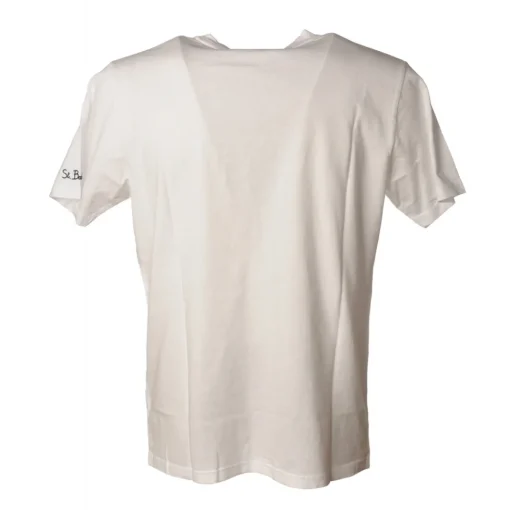 MC2 Saint Barth - T-Shirt Man Money Champ 01N - White - Luxury Exclusive Collection - Avvenice^ T-shirt
