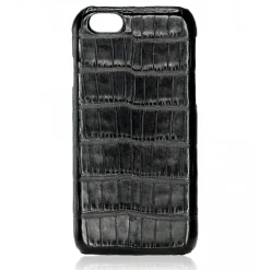 2 ME Style - Case Croco Black - iPhone 8 Plus / 7 Plus - Leather Cover - Avvenice^ Case