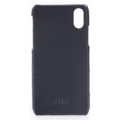 2 ME Style - Case Croco Black - iPhone XR - Crocodile Leather Cover - Avvenice