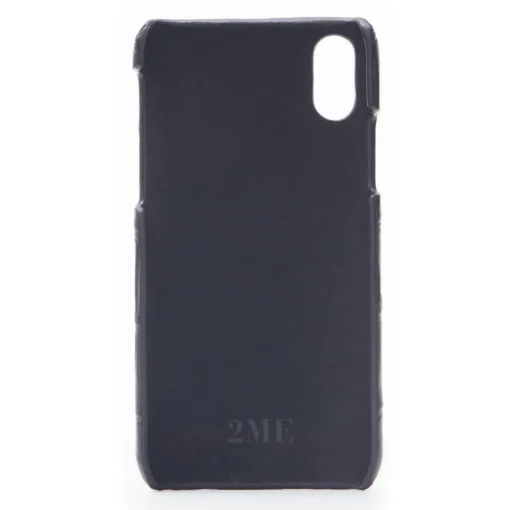 2 ME Style - Case Croco Black - iPhone XR - Crocodile Leather Cover - Avvenice
