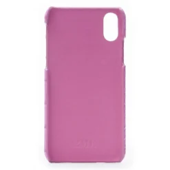 2 ME Style - Case Croco Fucsia - iPhone X / XS - Crocodile Leather Cover - Avvenice^ Case
