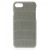 2 ME Style - Case Croco Gris Clair - iPhone 8 / 7 - Leather Cover - Avvenice^ Case