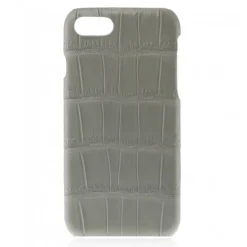 2 ME Style - Case Croco Gris Clair - iPhone 8 / 7 - Leather Cover - Avvenice^ Case