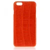 2 ME Style - Case Croco Tangerine - iPhone 8 Plus / 7 Plus - Leather Cover - Avvenice^ Case
