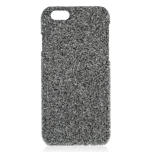 2 ME Style - Case Crystal Fabric Silver - iPhone 8 / 7 - Crystal Cover - Avvenice^ Case