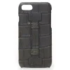 2 ME Style - Case Fingers Croco Green / Green - iPhone 8 Plus / 7 Plus - Crocodile Leather Cover - Avvenice^ Case