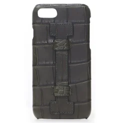 2 ME Style - Case Fingers Croco Green / Green - iPhone 8 Plus / 7 Plus - Crocodile Leather Cover - Avvenice^ Case