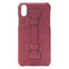 2 ME Style - Case Fingers Croco Red / Red - iPhone XR - Crocodile Leather Cover - Avvenice^ Case