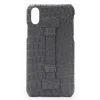 2 ME Style - Case Fingers Croco Green / Green - iPhone XR - Crocodile Leather Cover - Avvenice