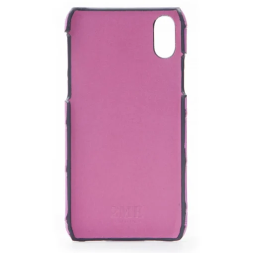 2 ME Style - Case Fingers Croco Fucsia / Fucsia - iPhone XS Max - Crocodile Leather Cover - Avvenice