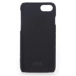 2 ME Style - Case Fingers Croco Black / Black - iPhone 8 / 7 - Crocodile Leather Cover - Avvenice^ Case