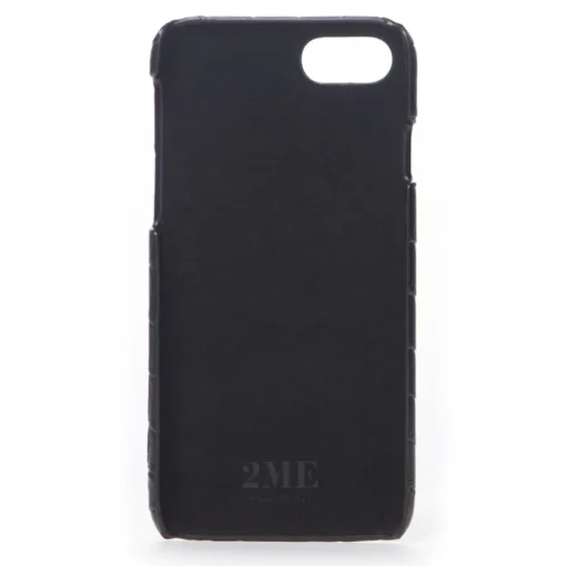 2 ME Style - Case Fingers Croco Black / Black - iPhone 8 / 7 - Crocodile Leather Cover - Avvenice^ Case