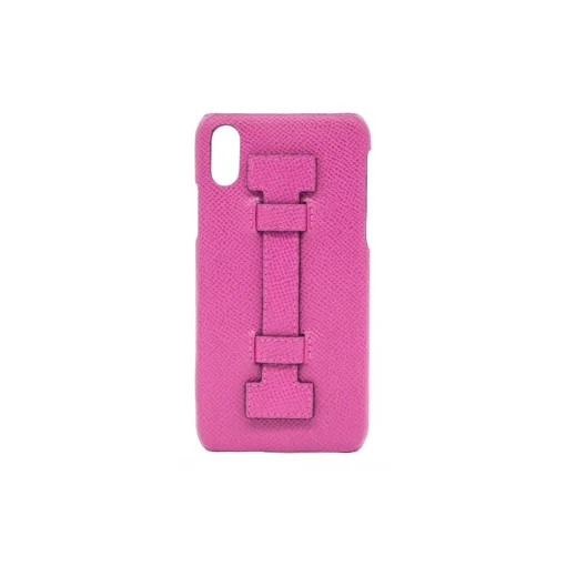 2 ME Style - Case Fingers Leather Fucsia - iPhone X / XS - Leather Cover - Avvenice^ Case