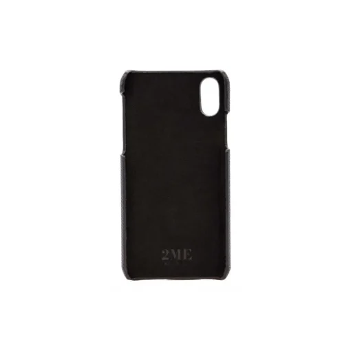 2 ME Style - Case Fingers Leather Blue / Black - iPhone XR - Leather Cover - Avvenice