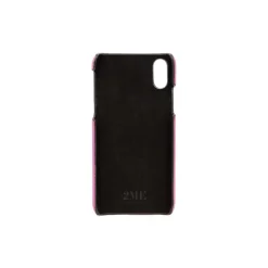 2 ME Style - Case Fingers Leather Fucsia - iPhone X / XS - Leather Cover - Avvenice^ Case