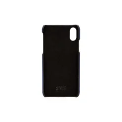 2 ME Style - Case Fingers Leather Blue - iPhone XS Max - Leather Cover - Avvenice^ Case