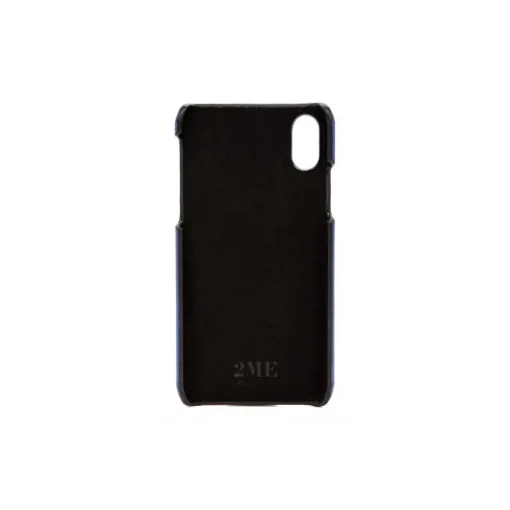 2 ME Style - Case Fingers Leather Blue - iPhone XS Max - Leather Cover - Avvenice^ Case