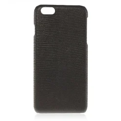 2 ME Style - Case Lizard Black Safari Matt - iPhone 8 Plus / 7 Plus - Leather Cover - Avvenice