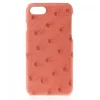 2 ME Style - Case Ostrich Begonia - iPhone 8 Plus / 7 Plus - Leather Cover - Avvenice^ Case