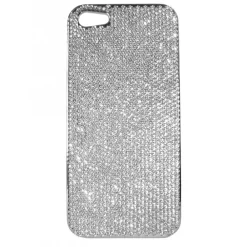 2 ME Style - Case Swarovski Silver - iPhone 5/SE - Avvenice