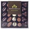 Mencarelli Cocoa Passion - Transparent Box 25 Pralines Assorted - Artisan Chocolates 250 g - Avvenice^ Sweets
