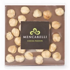 Mencarelli Cocoa Passion - Milk Chocolate and Hazelnut - Tablet Chocolate 80 g - Avvenice^ Sweets